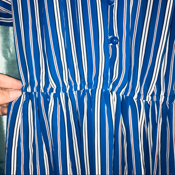 Vintage Taurus II Striped Dress Size Small - Picture 7 of 8